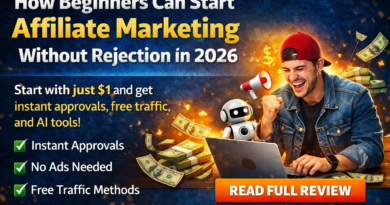 How Beginners Can Start Affiliate Marketing Without Facing Constant Rejections (2026 Guide)