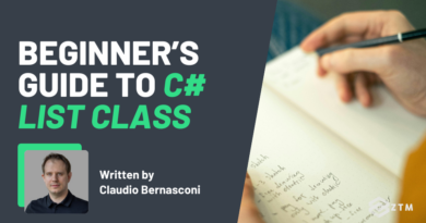 Beginner’s Guide To C# List Class