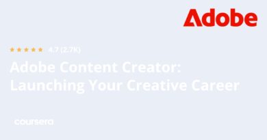 Adobe Content Creator Professional Certificate