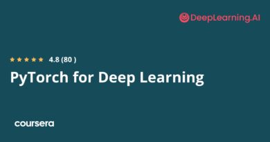 PyTorch for Deep Learning Professional Certificate