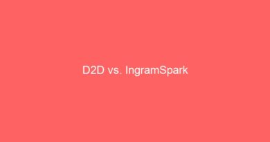 D2D vs. IngramSpark