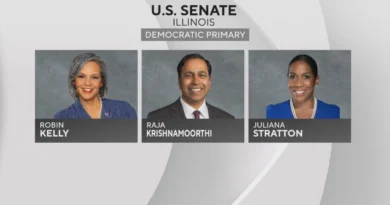 Crowded primary races for U.S. Senate in Illinois come down to the wire as Durbin set to retire