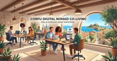 Local in Corfu building a real Co-living hub. Need your 2-min feedback!